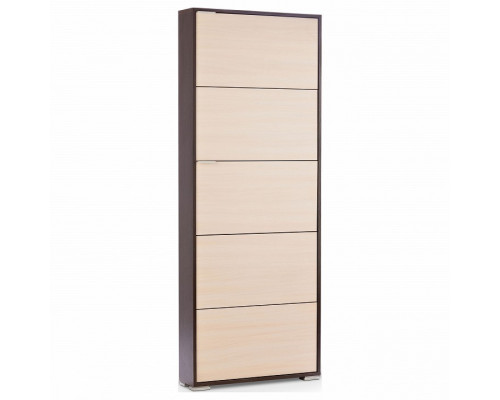 Тумба для обуви Viva 5 венге/дуб беленый