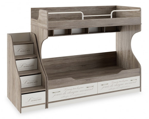 Кровать двухъярусная Брауни СМ-313.11.001