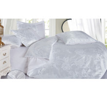 Постельное белье евростандарт Satin jacquard