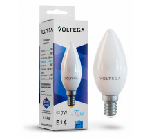 Лампа светодиодная Voltega Simple E14 7Вт 4000K 