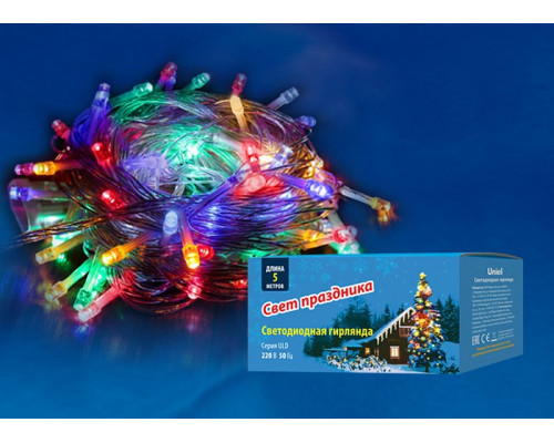 Гирлянда Нить Uniel ULD-S0500 ULD-S0500-050/DTA MULTI IP20