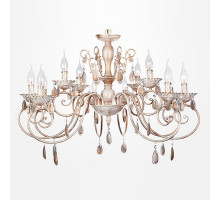 Подвесная люстра Eurosvet Galatea 10009/12 белый с золотом