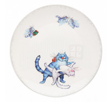 Тарелка плоская (20.5 см) Любовь моя 104-715