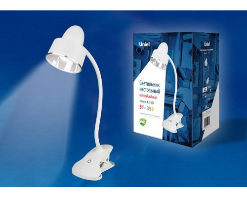 Настольная лампа офисная Uniel Tld-557 TLD-557 Beige/LED/350Lm/5500K/Dimmer