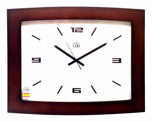 Настенные часы (65x45 см) Sars 0196a Walnut