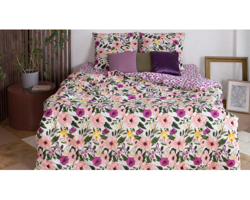 Постельное белье евростандарт Flowers
