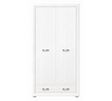 Шкаф платяной Мальта B136-SZF2D1S