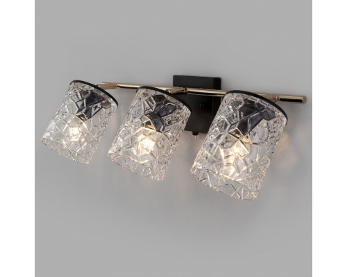 Бра Eurosvet Jackice 20095/3 черный/золото