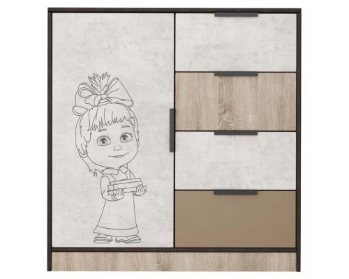 Комод Маша и медведь Loft