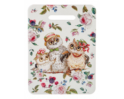 Подставка под горячее (20x15 см) Винтаж Совушки 229-638