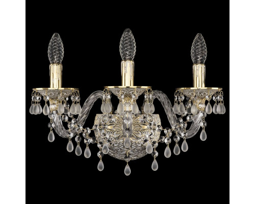 Бра Bohemia Ivele Crystal 1611 16110B/3/165 GW V0300