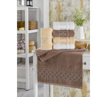 Набор из 6 банных полотенец Emet