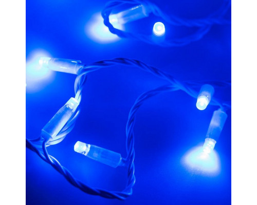 Гирлянда нить [10 м] String ARD-STRING-CLASSIC-10000-WHITE-100LED-FLASH BLUE (230V, 7W)