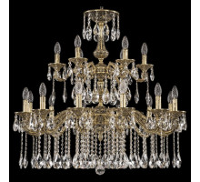 Подвесная люстра Bohemia Ivele Crystal 7102 71102/12+6/300/2d A GB