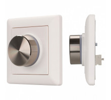 Панель-диммера роторная накладная Arlight Intelligent DALI-233-1G-DIM-IN (BUS, Backlight)