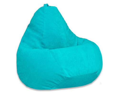 Кресло-мешок Бирюзовый Микровельвет 2XL