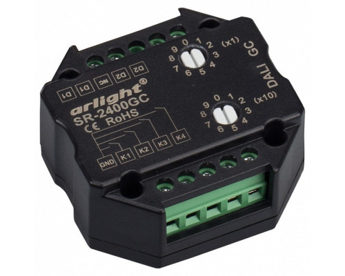 Конвертер электросигнала в радиосигнал Arlight DALI SR-2400LC (4 адреса)
