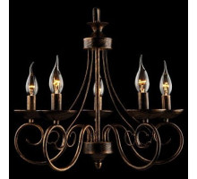 Подвесная люстра Eurosvet Provence 22404/5 черный с золотом