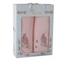 Набор из 2 полотенец для ванной (70x140 см) Mahiza