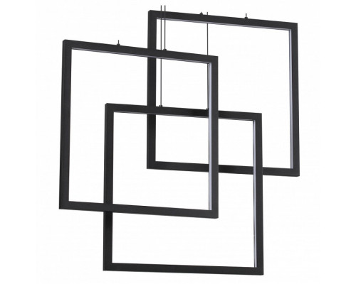 Подвесной светильник Ideal Lux Frame FRAME SP RETTANGOLO NERO