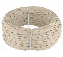 Провод электрический Werkel песочный Ретро W6452646