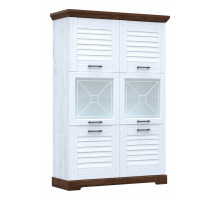 Шкаф-витрина Кантри