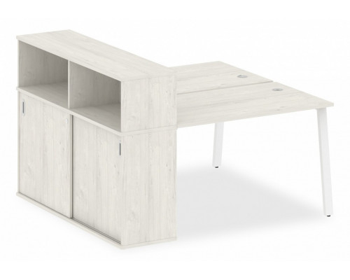 Стол письменный Metal System БА.РС-СШК-2.2