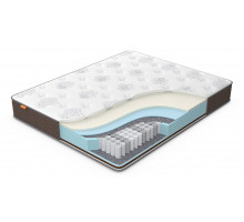 Матрас полутораспальный Comfort Duos Middle/Hard (Brown) 1900х1400