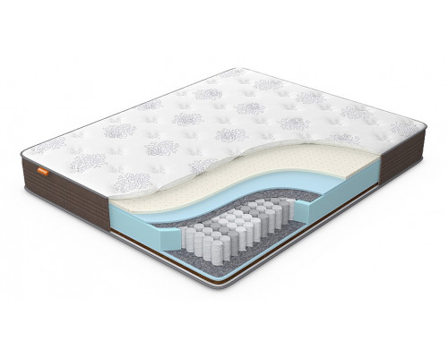 Матрас полутораспальный Comfort Duos Middle/Hard (Brown) 1900х1400
