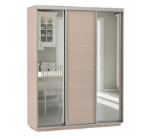 Шкаф-купе Экспресс Медиум (2 зеркала) Трио 2100x600x2400