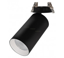 Спот Arlight SP-POLO-BUILT-R95-25W Warm3000 (BK-WH, 40 deg) 027343