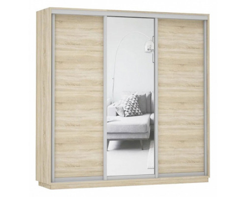 Шкаф-купе Экспресс Медиум (1 зеркало) Трио 1800x600x2400
