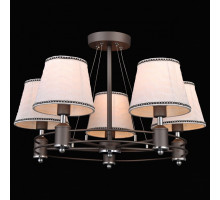 Люстра на штанге Natali Kovaltseva Lord LORD 75095/5C ANTIQUE GRAY