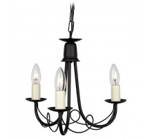 Подвесная люстра Elstead Lighting Minster MN3 BLACK