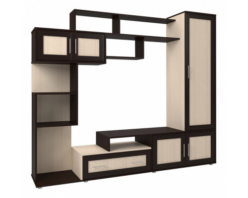 Стенка-горка для гостиной Мебелайн-19