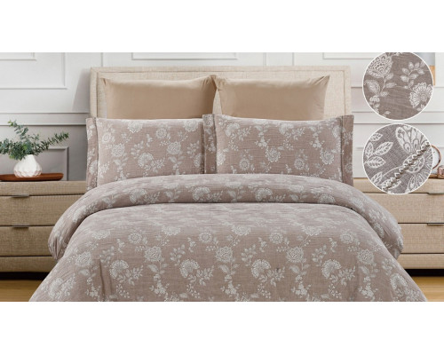 Постельное белье евростандарт Cotton Jacquard