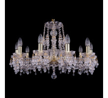 Подвесная люстра Bohemia Ivele Crystal 1410 1410/10/240/G/V0300