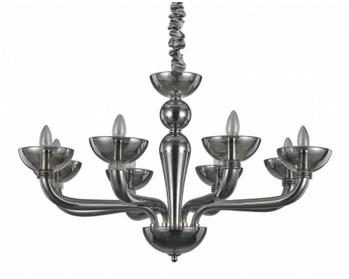 Подвесная люстра Ideal Lux Casanova CASANOVA SP8 FUME