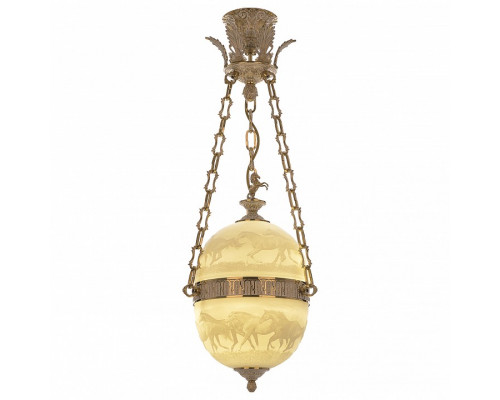 Подвесной светильник Bohemia Ivele Crystal 7100 71000P/25 GW Horse Y8 FH1S