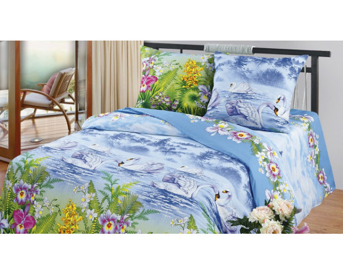 Постельное белье двуспальное Лебединое озеро