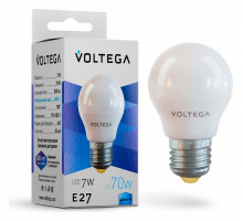 Лампа светодиодная Voltega Simple E27 7Вт 4000K 