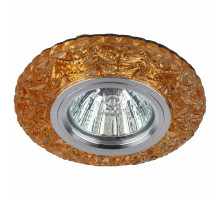 Встраиваемый светильник Эра DK LD4 DK LD4 TEA/WH+PU