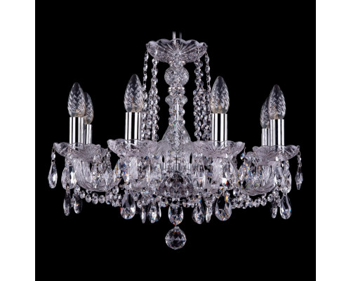 Подвесная люстра Bohemia Ivele Crystal 1402 1402/8/160/Ni