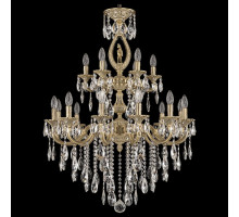 Подвесная люстра Bohemia Ivele Crystal 7201 72401/12+6/250/2d B FP FH1M