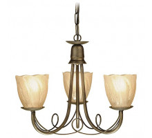 Подвесная люстра Elstead Lighting Minster MN3 BLK/GOLD
