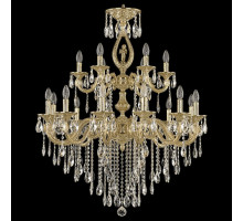 Подвесная люстра Bohemia Ivele Crystal 7101 71401/12+6/300/2D B G FA4M