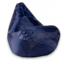 Кресло-мешок Темно-синее Оксфорд L