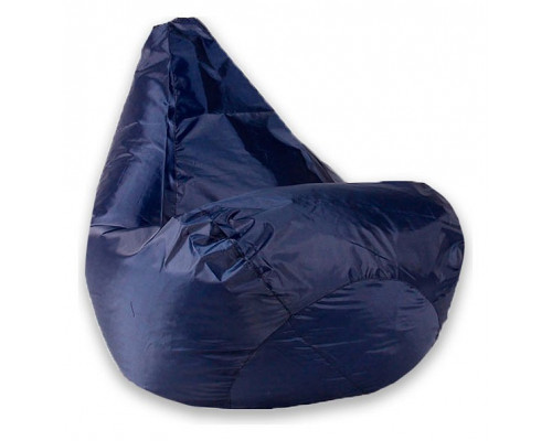 Кресло-мешок Темно-синее Оксфорд L