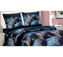 Постельное белье двуспальное Meow