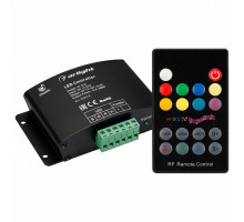 Контроллер-регулятор цвета RGBW с пультом ДУ Arlight VT-S16 VT-S16-3x4A (12-24V, ПДУ Карта 18кн, RF)